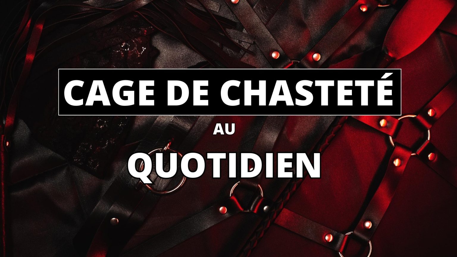 Cage de chasteté au quotidien | UniversDeChastete