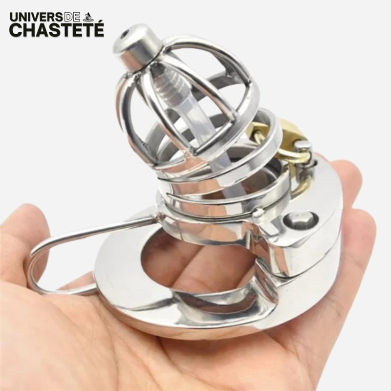 Cage de Chasteté Métal Homme Le Nichoir M – Image 3